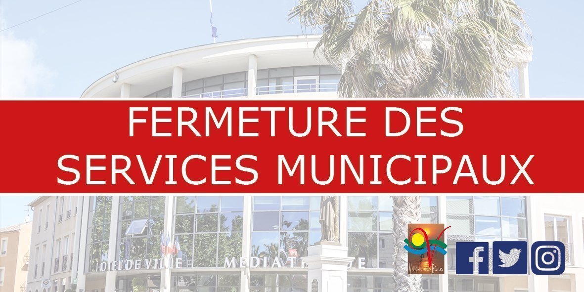 You are currently viewing COVID-19 Fermeture des services municipaux