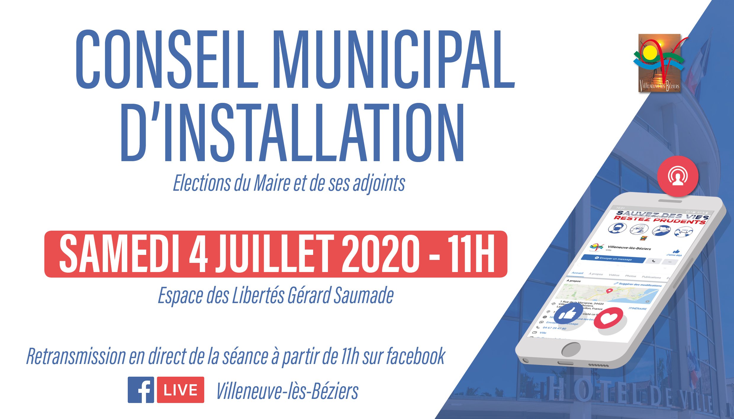 You are currently viewing Conseil municipal d’installation