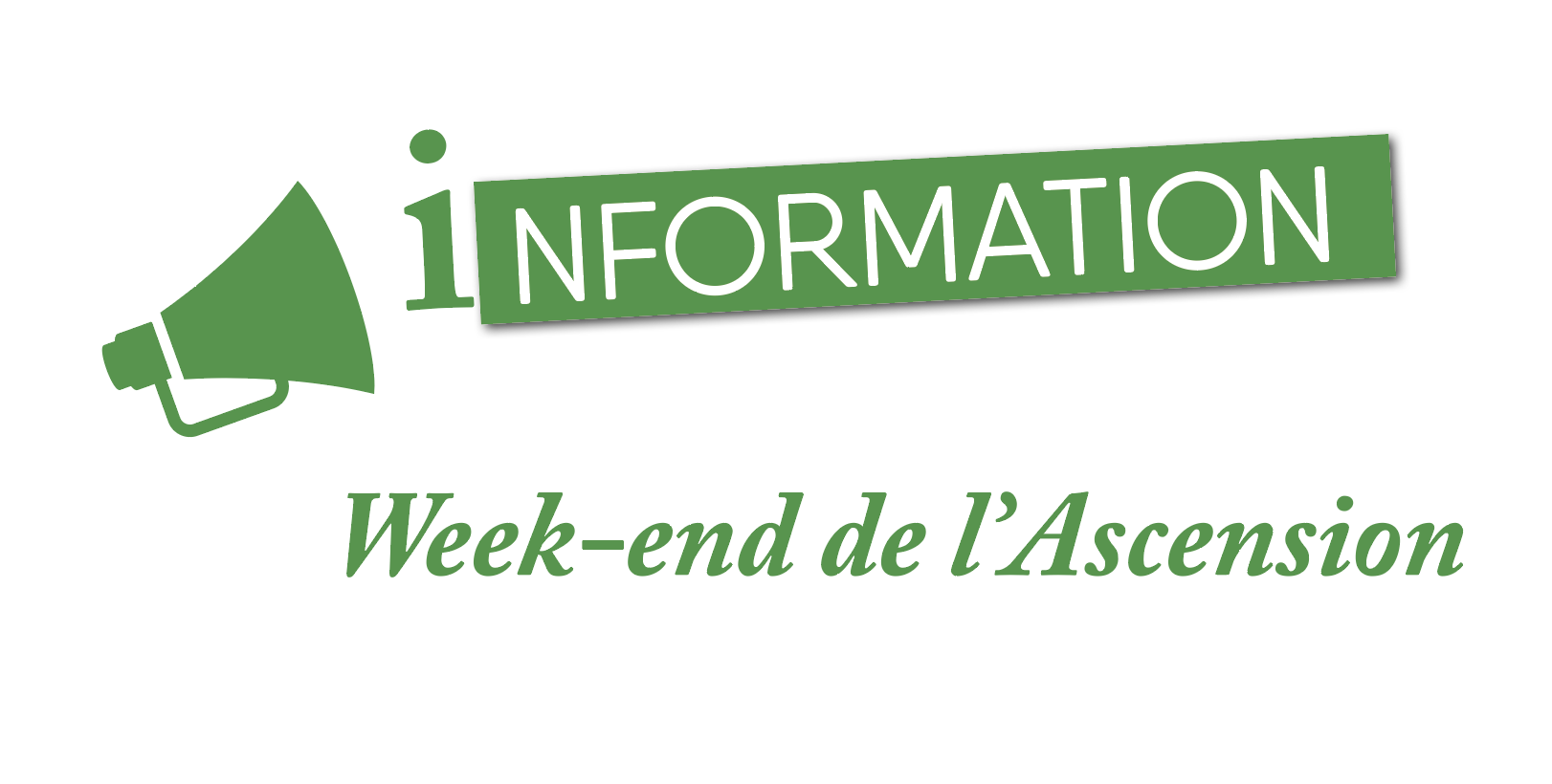 Lire la suite à propos de l’article INFORMATION WEEK-END DE L’ASCENSION