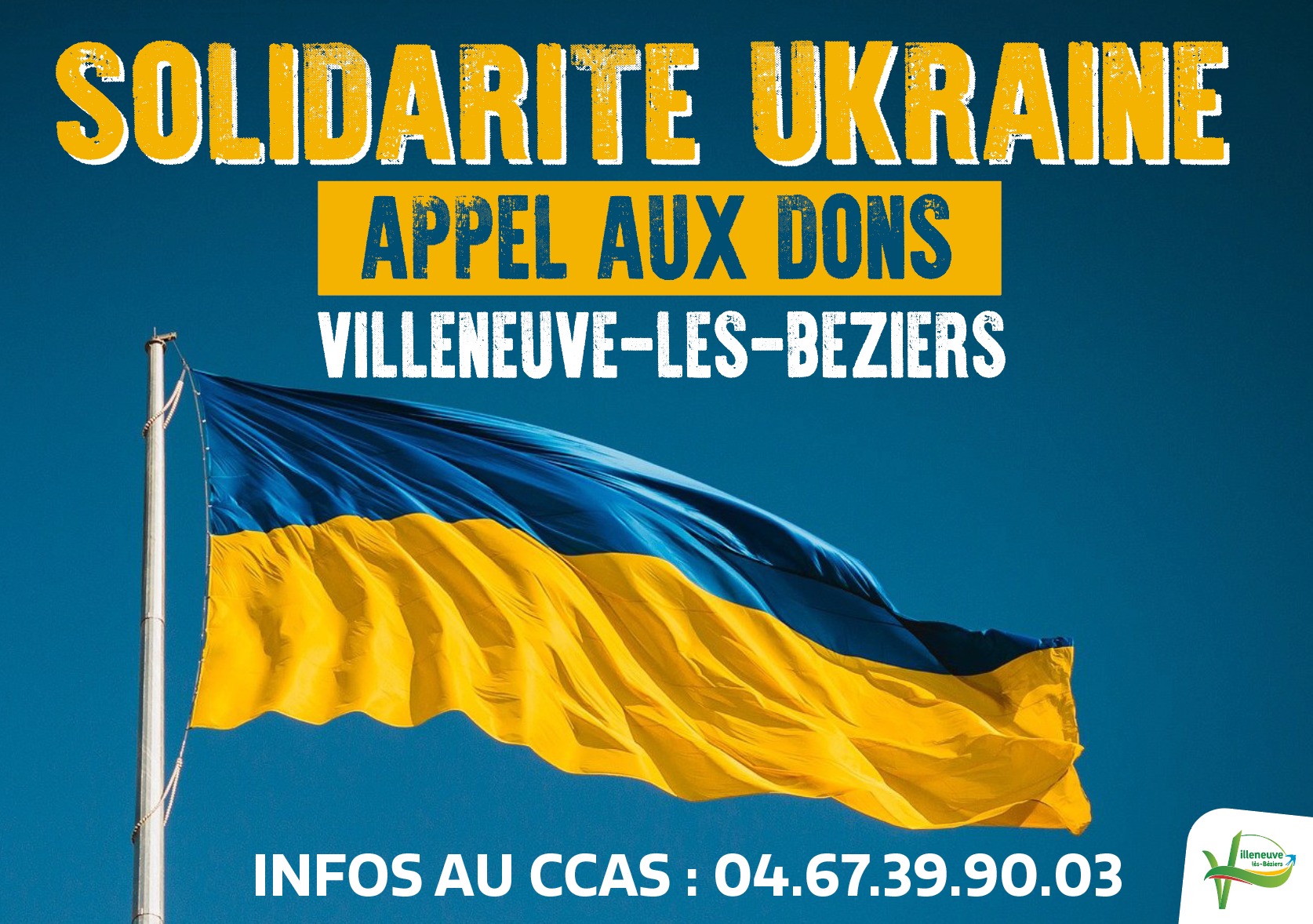 Lire la suite à propos de l’article SOLIDARITÉ UKRAINE – APPEL AUX DONS