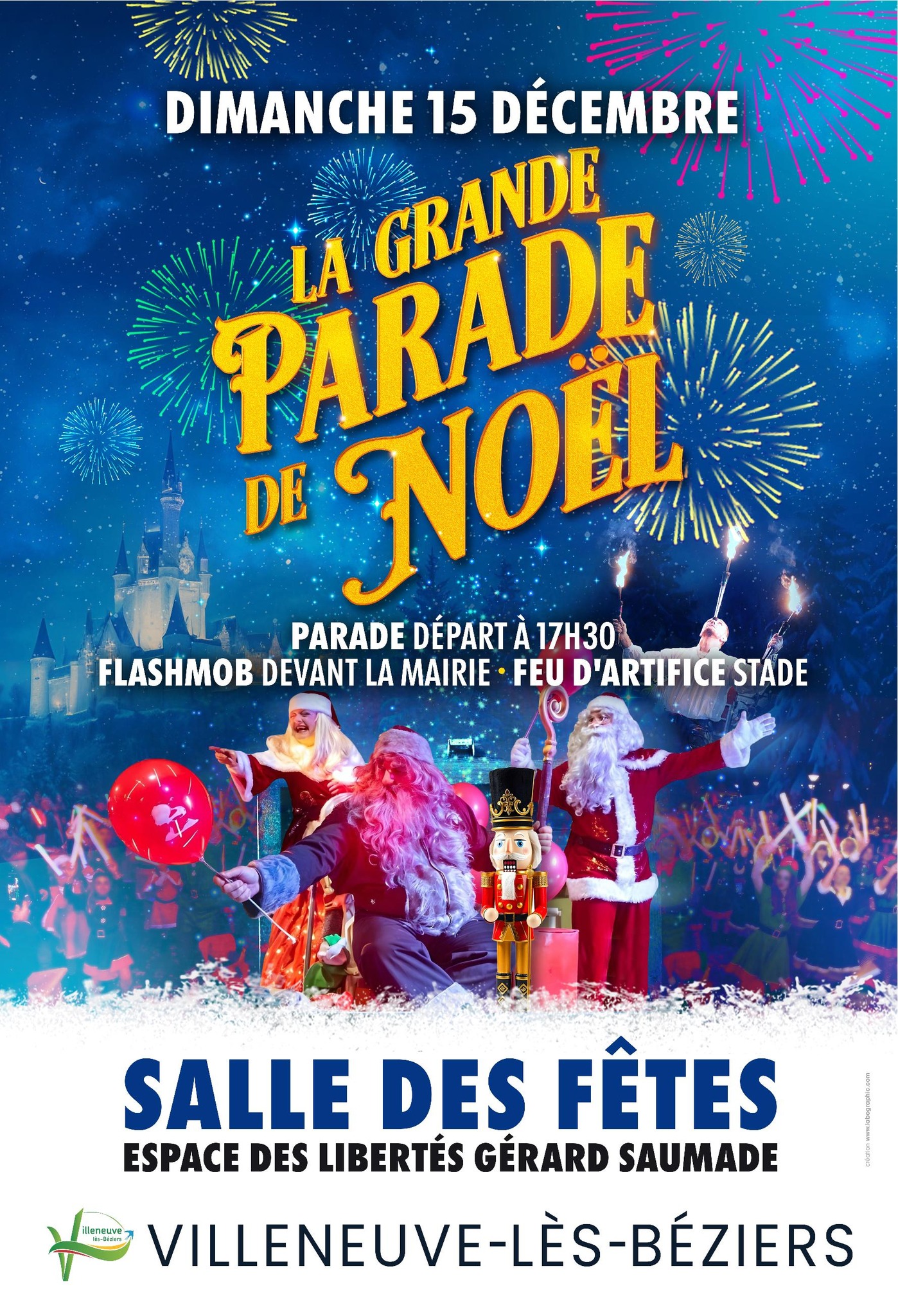 De Grote Kerstparade op zondag 15 december 2024