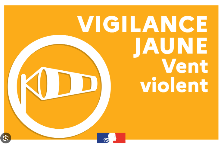 Vigilance jaune « vent »