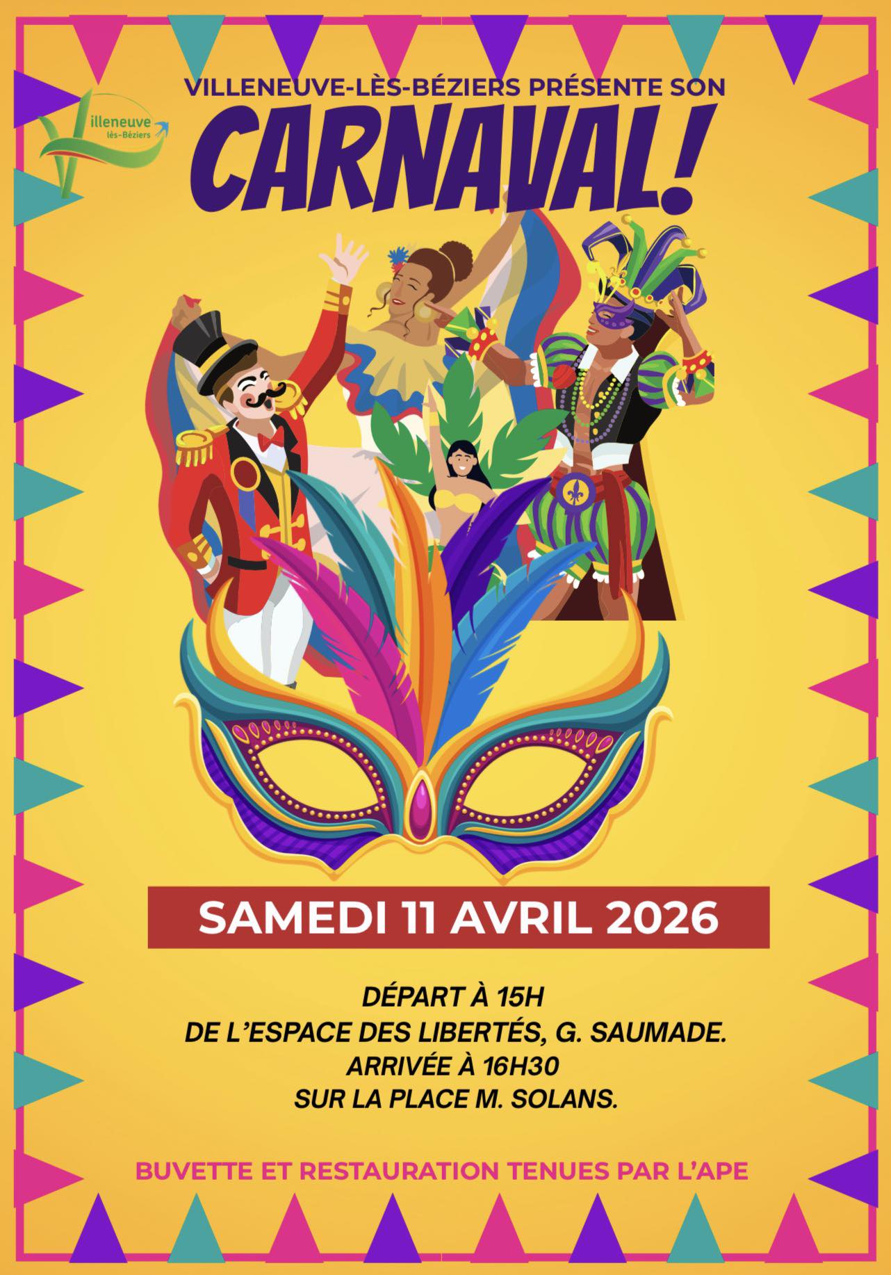 Carnaval à Villeneuve !