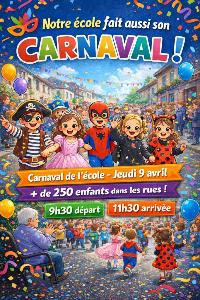 Onze school houdt ook carnaval!