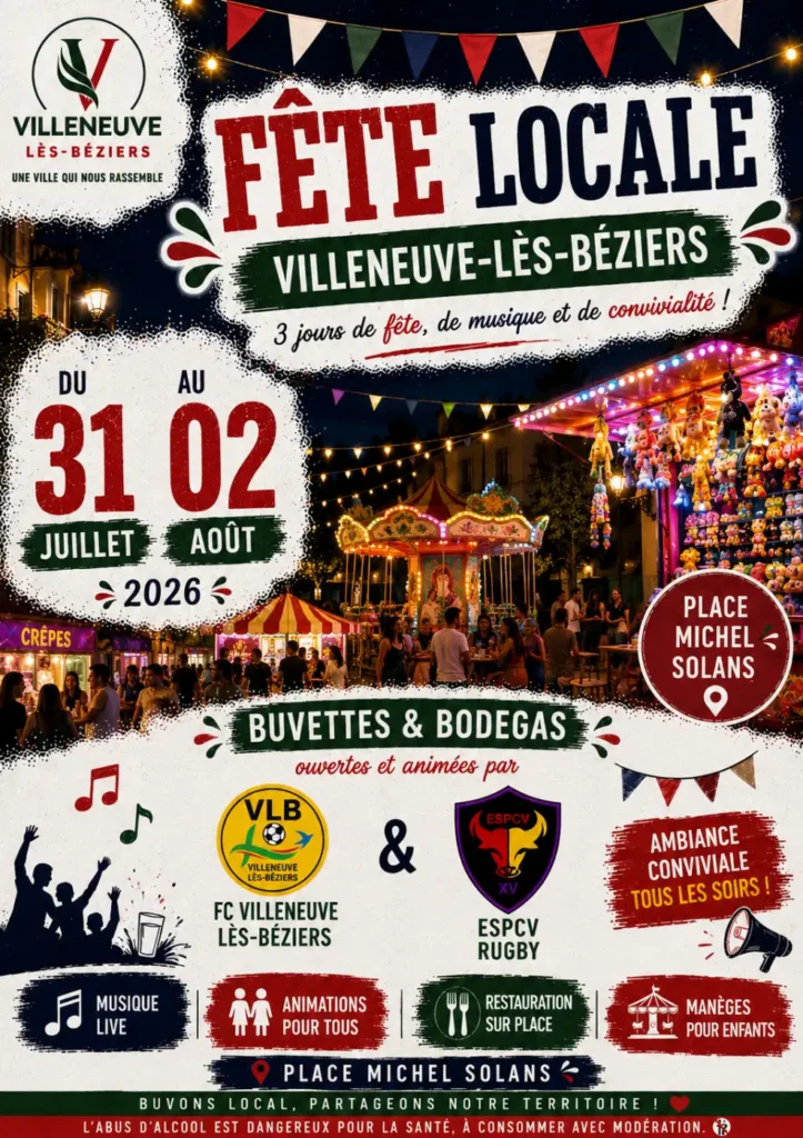 La Fête Locale : le rendez-vous incontournable de l’été