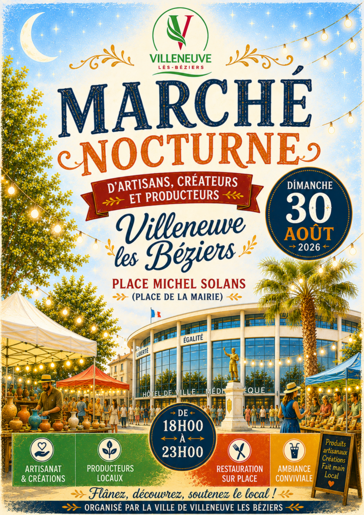 Marché nocturne des artisans, créateurs et producteurs
